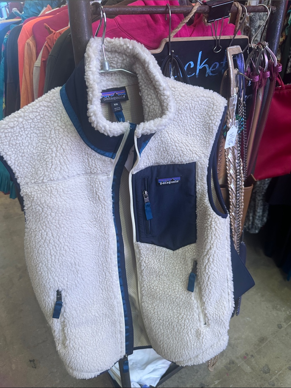 Patagonia Cozy Sherpa vest XXS